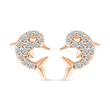 Dolphin Stud Earrings