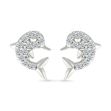 Dolphin Stud Earrings