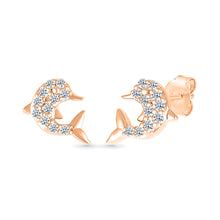 Dolphin Stud Earrings