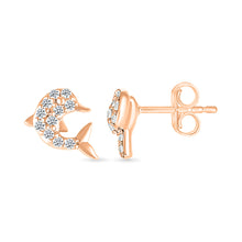 Dolphin Stud Earrings