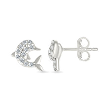 Dolphin Stud Earrings