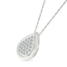 Gleam Of Glory Diamond Pendant