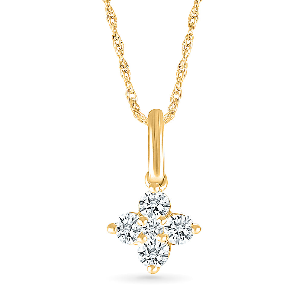 Unleash Your Sparkle.Diamond Pendat