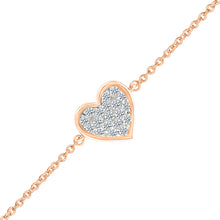 Classic Heart Sparkling Bracelet
