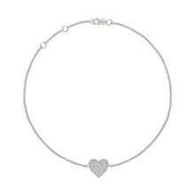 Classic Heart Sparkling Bracelet