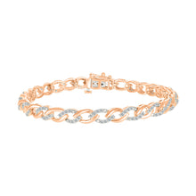 Swirl Diamond  Bracelet