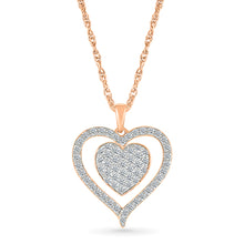 Spark Heart Diamond Pendant