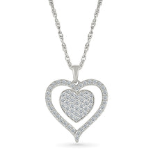 Spark Heart Diamond Pendant