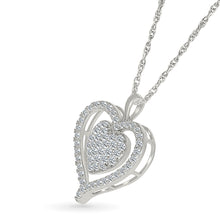 Spark Heart Diamond Pendant