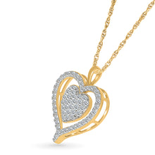 Spark Heart Diamond Pendant