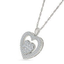 Alluring Immortal Love Diamond Pendant