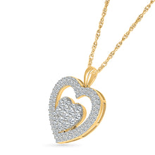 Alluring Immortal Love Diamond Pendant