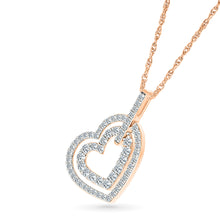Desiring Beauty Heart Diamond Pendant
