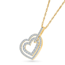 Desiring Beauty Heart Diamond Pendant