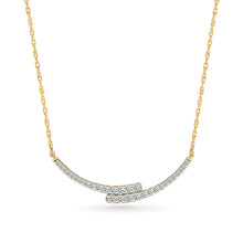 Arc Lamp Diamond Necklace