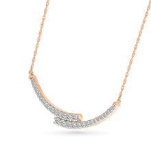 Arc Lamp Diamond Necklace