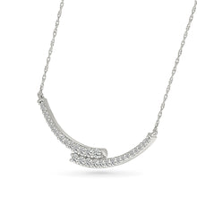 Arc Lamp Diamond Necklace