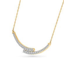 Arc Lamp Diamond Necklace