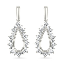 Elin Diamond Drop Earrings
