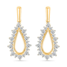 Elin Diamond Drop Earrings