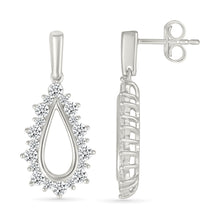 Elin Diamond Drop Earrings