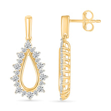 Elin Diamond Drop Earrings