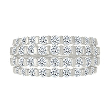 Eliza Row Diamond Ring