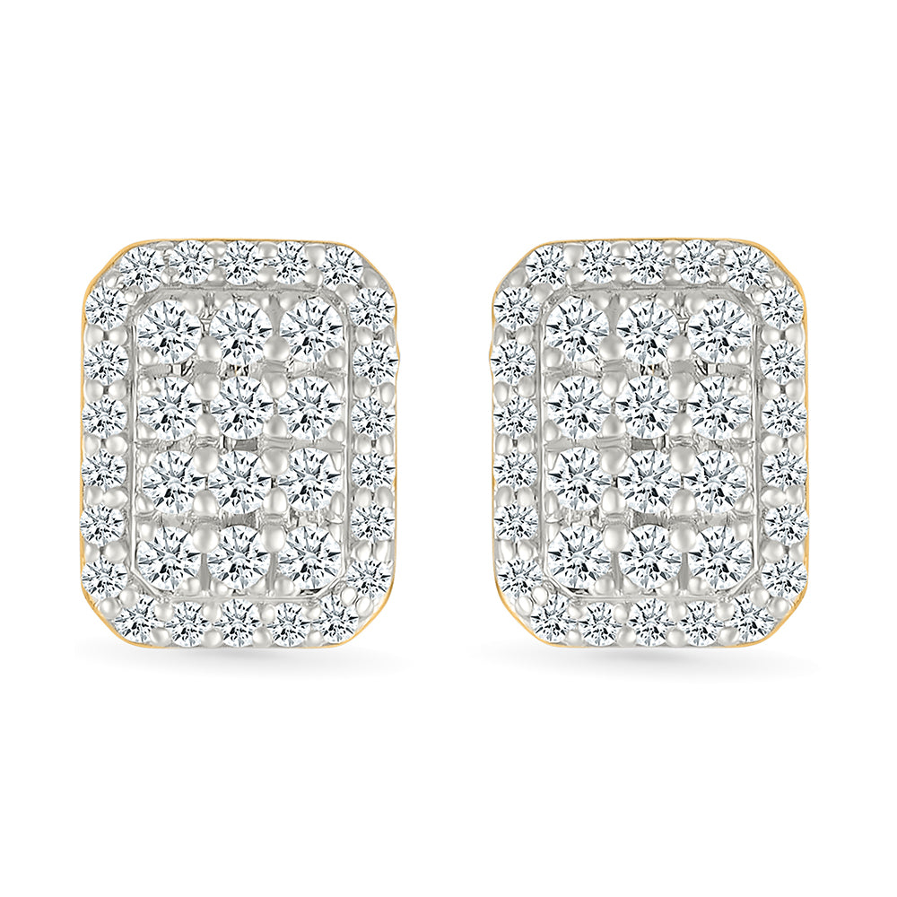 Imperial Diamond Stud Earrings