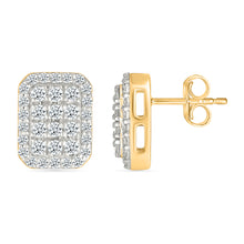 Imperial Diamond Stud Earrings