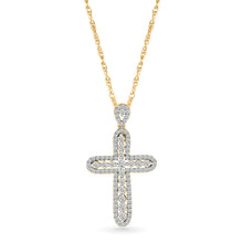 Faith Cross Diamond Pendant