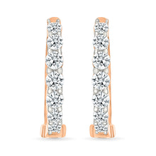 Classic Loop Diamond Earrings