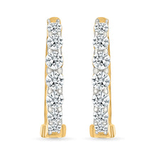 Classic Loop Diamond Earrings