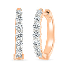Classic Loop Diamond Earrings