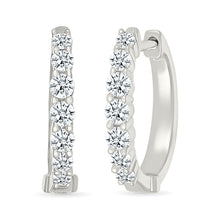 Classic Loop Diamond Earrings
