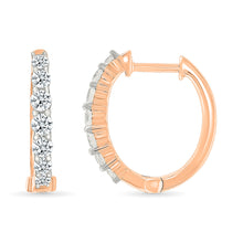 Classic Loop Diamond Earrings