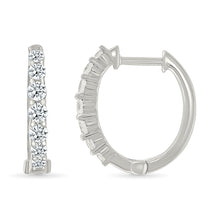 Classic Loop Diamond Earrings