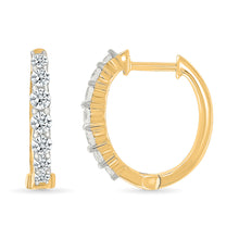 Classic Loop Diamond Earrings