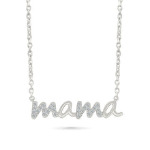 Mama's Sparkly Crown Necklace