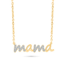 Mama's Sparkly Crown Necklace