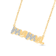 Mama's Sparkly Crown Necklace