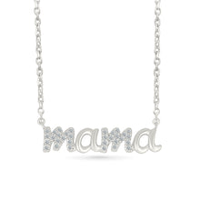 Sparkling Mama Diamond Necklace