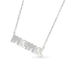 Sparkling Mama Diamond Necklace