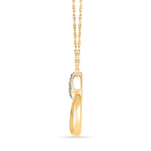 Blitheness Gold & Diamond Pendant