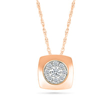 Orbital Radiance Gold & Diamond Pendant