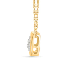 Orbital Radiance Gold & Diamond Pendant