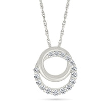 Vivid Embrace Diamond Pendant
