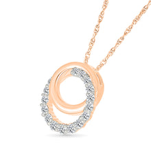 Vivid Embrace Diamond Pendant