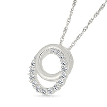 Vivid Embrace Diamond Pendant