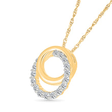 Vivid Embrace Diamond Pendant