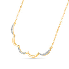 Celestial Curve Diamond Necklace